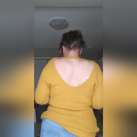 🥳 Mustard yellow Tunic Top - Picture 5 of 5